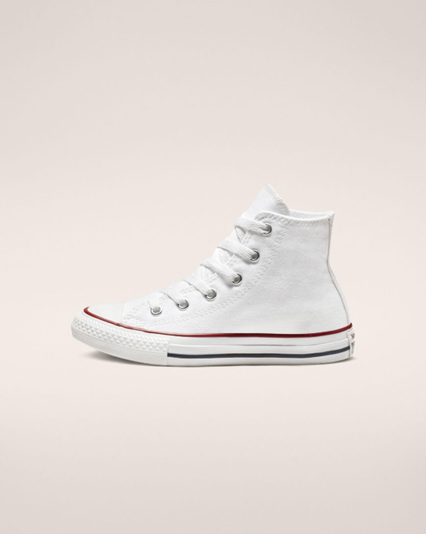 Boys' Converse Chuck Taylor All Star Classic High Top Shoes White | AU 980C5U